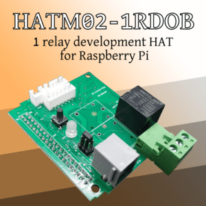 HATM02-1RDOB– Разширителна платка HAT с едно реле за Raspberry Pi